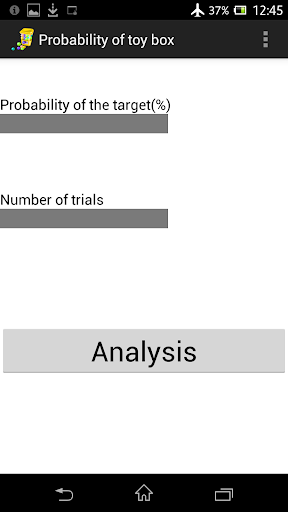 Probability of toy box