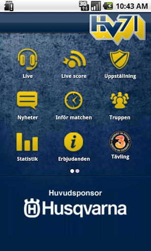 HV71 Rinkside