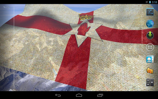 【免費個人化App】3D Northern Ireland Flag LWP-APP點子