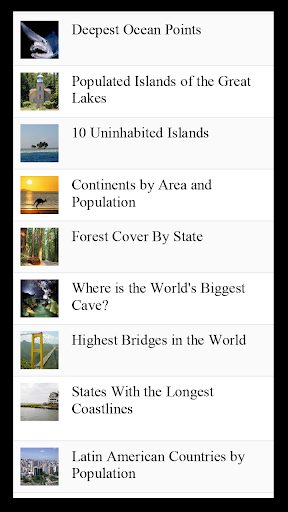 【免費書籍App】World Geography Lists #2-APP點子