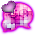 GO SMS THEME|AppealingPurple logo