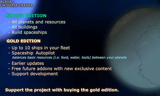 【免費策略App】Space Trader: Alpha Univ. Gold-APP點子