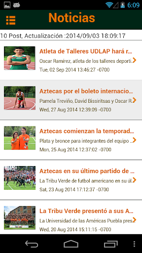 【免費運動App】UDLAP Azteca Total Fan-APP點子