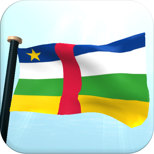 Central African Republic Flag 個人化 App LOGO-APP開箱王