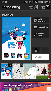 Pucca Ski Atom Theme Screenshots 7