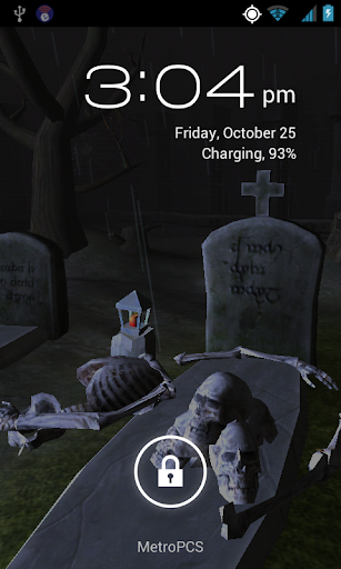 Bone Cemetery Live Wallpaper