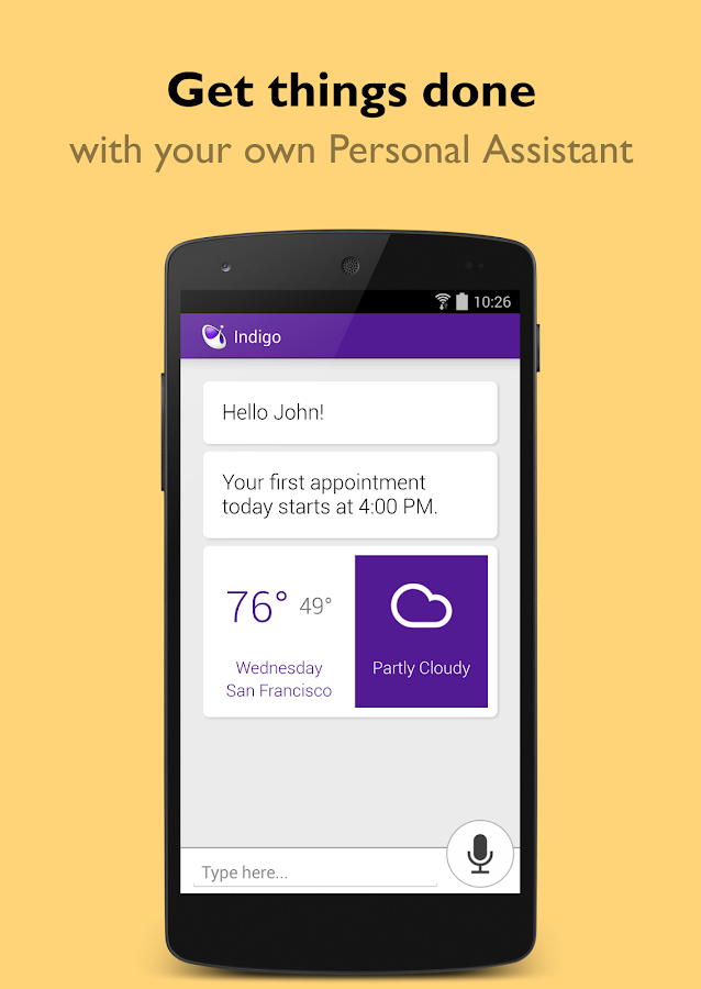   Indigo Virtual Assistant: captura de tela 