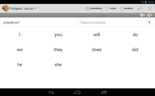 【免費教育App】Polígloto. Inglés. Lección 1-APP點子