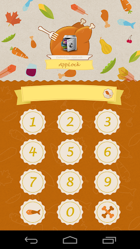 AppLock Theme Thanksgiving