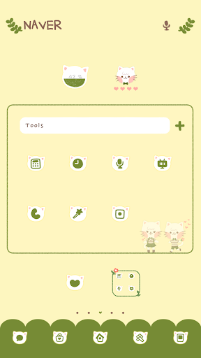 【免費個人化App】CatCouple dodol luancher theme-APP點子