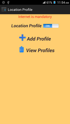 Location Profile Automatic