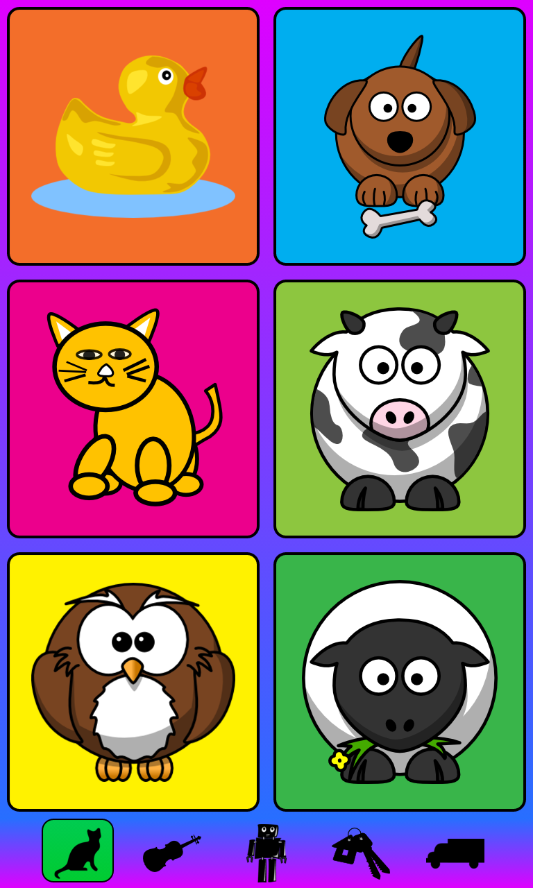 Android application Baby Toy with Lock screenshort