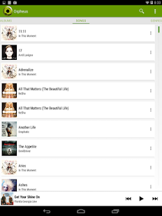 Orpheus Music Player - screenshot thumbnail