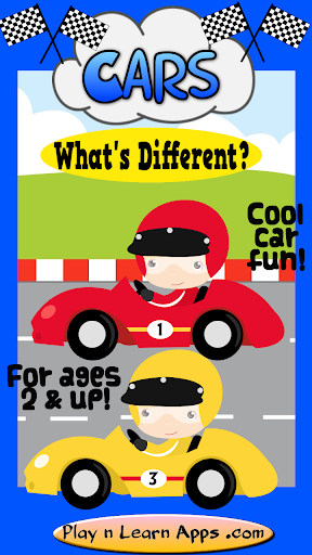 Toddler Cars Game AD FREE