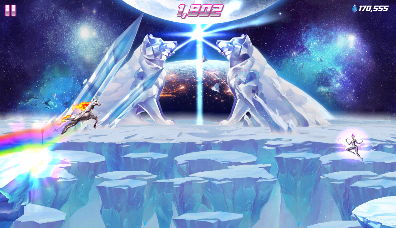 Robot Unicorn Attack 2 - screenshot