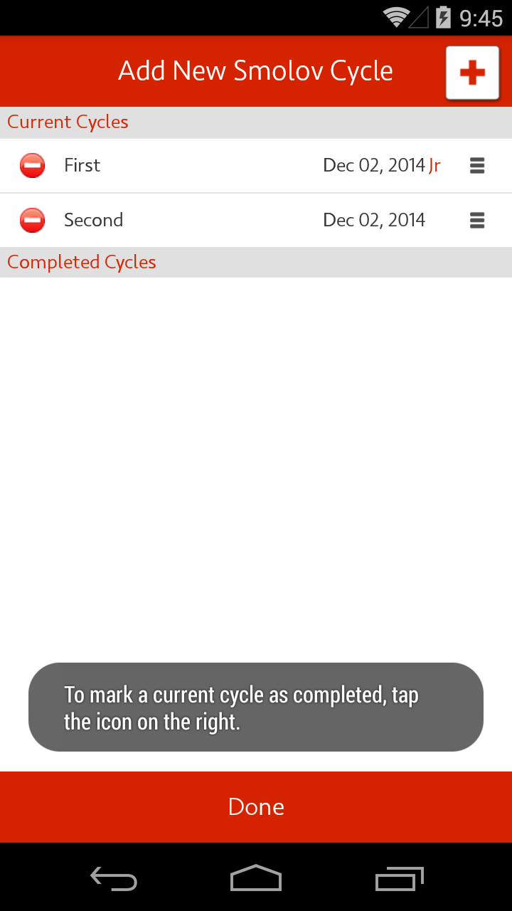 Smolov Pro Squat Calculator Screen 3
