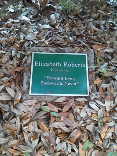 Elizabeth Roberts Memorial Plaque