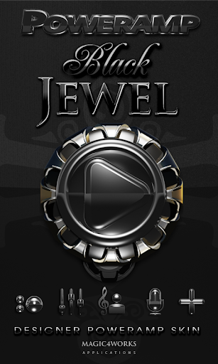 Poweramp skin Jewel