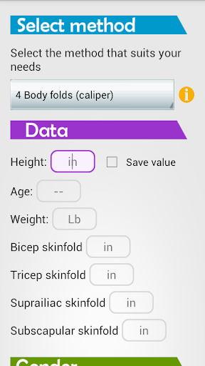 Body fat calculator Pro