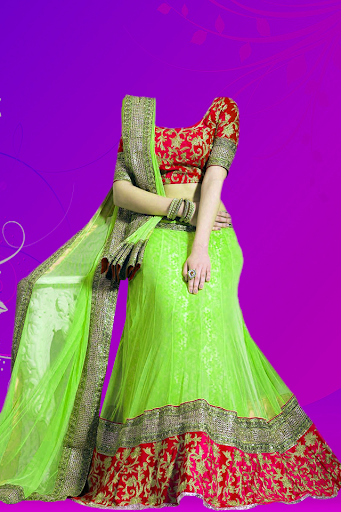 Woman Lengha Choli Suit Photo