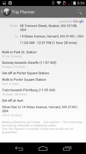 【免費交通運輸App】Boston Bus (MBTA)-APP點子