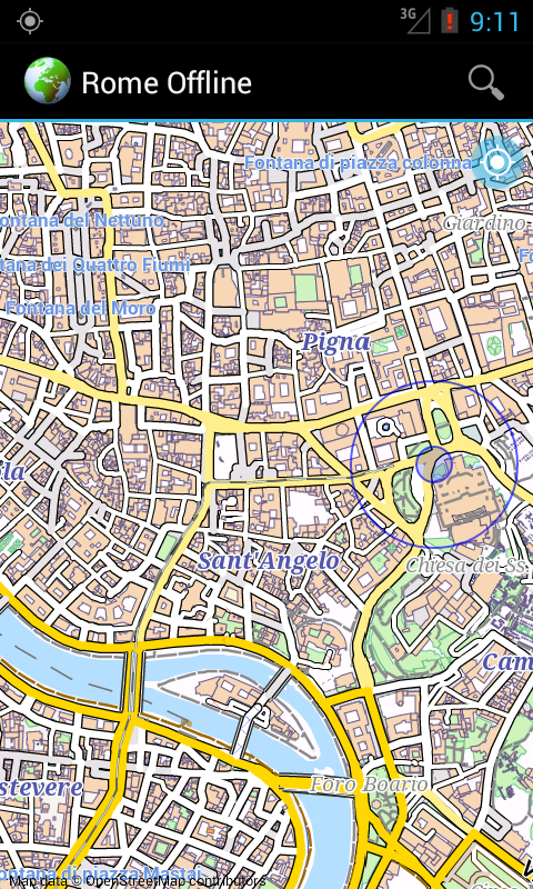Offline Map Rome, Italy Screen 2