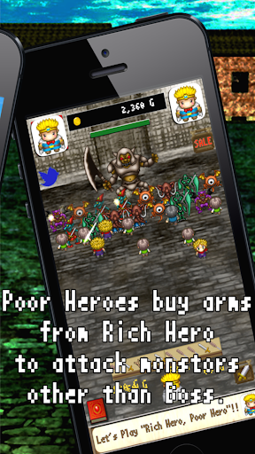 【免費休閒App】Rich Hero, Poor Hero-APP點子