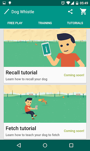 Dog Whistle, Free Dog Trainer!