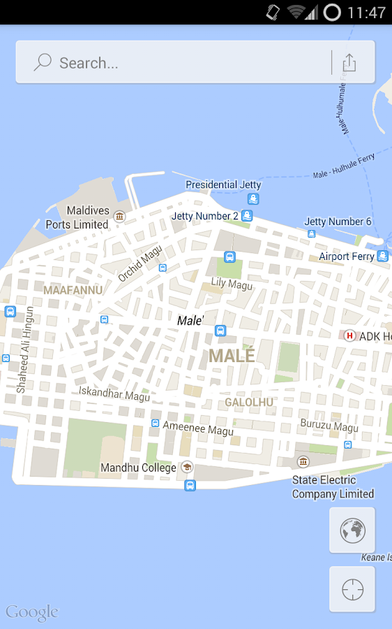 Male' Map - Android Apps on Google Play
