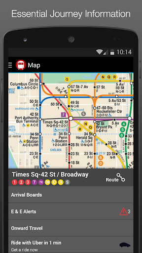 【免費交通運輸App】New York Subway Map (NYC)-APP點子