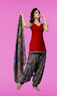 Salwar Suit photo making