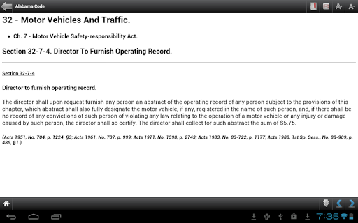 【免費書籍App】Alabama Code (AL State Laws)-APP點子