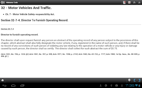 Alabama Code (AL State Laws) Screenshots 11