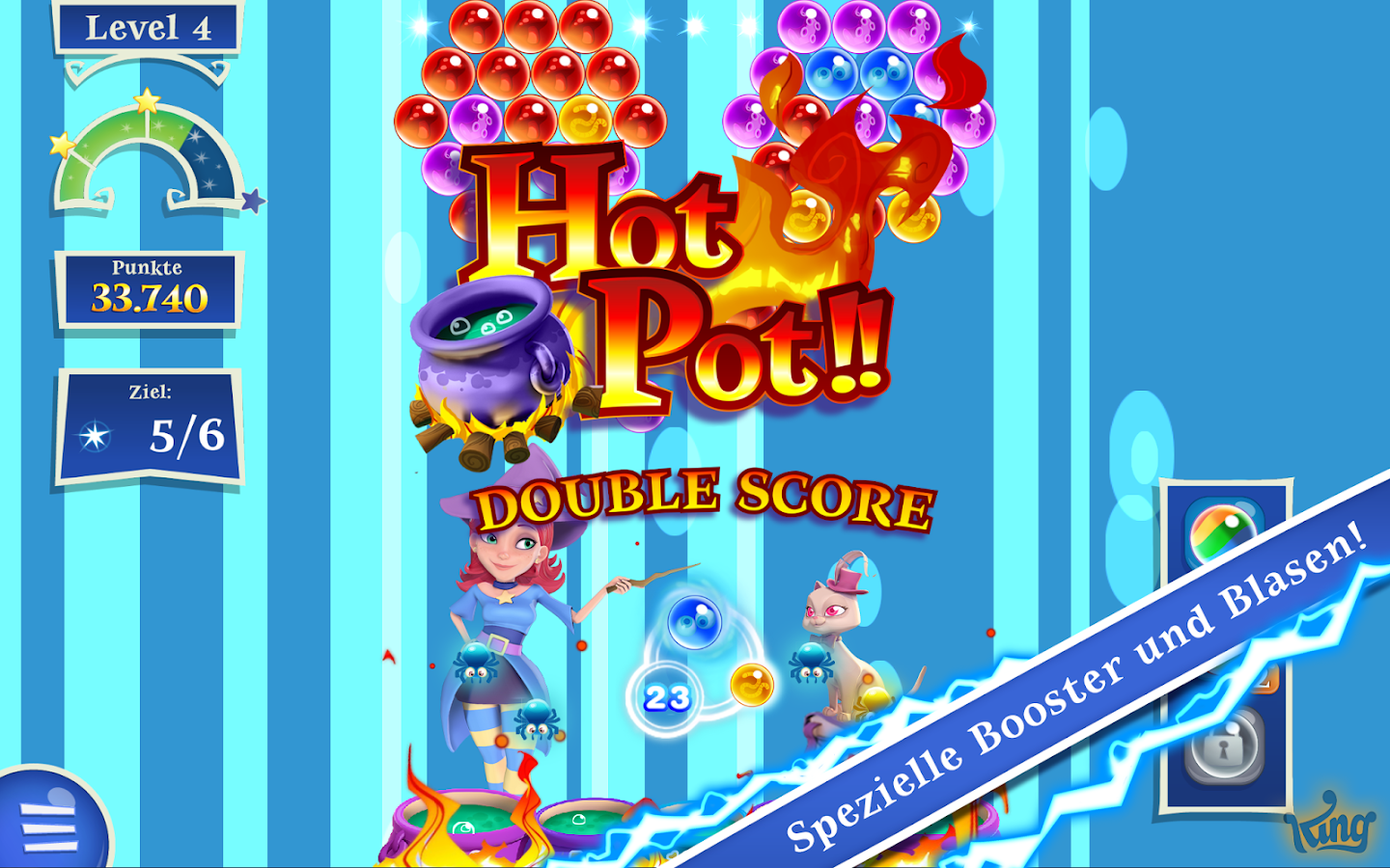 Bubble Witch 2 Saga - screenshot