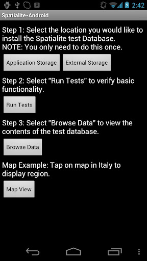 Spatialite-Android