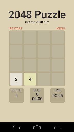 2048 Puzzle Game