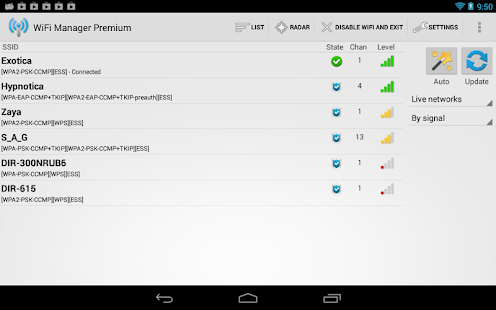 WiFi Manager - screenshot thumbnail