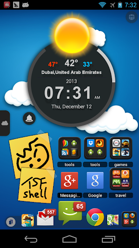 TSF Launcher 3D Shell