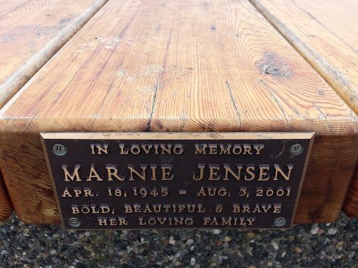 Marnie Jensen Memorial Picnic Table 