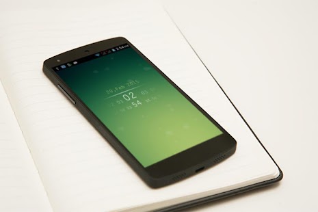 How to download Abstract Green HD Clock lastet apk for android