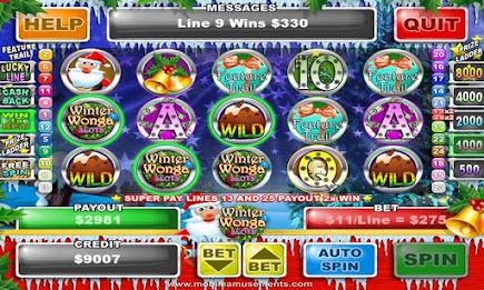 Winter Wonga Slots poster 3
