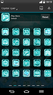 download Next Launcher Theme CrystalC free