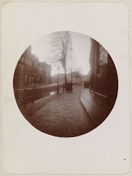 Page from an Album with Circular Kodak Snapshots of Leeuwarden