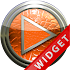 Poweramp Widget Orange Leather2.22-b-222 (Paid)