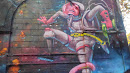 Astronaut Mural
