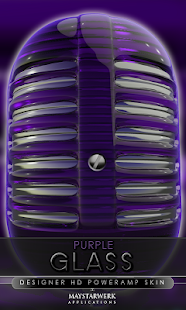 How to install Poweramp skin purple glass 3.02 mod apk for android