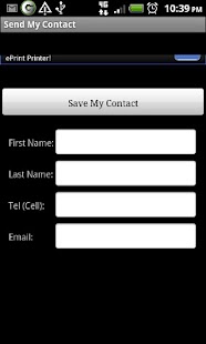 Send My Contact Screenshots 2