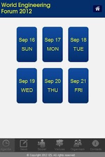 Free WEF 2012 APK for Android