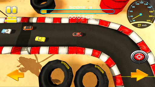 【免費賽車遊戲App】Car Wars Mini Racing 3D-APP點子