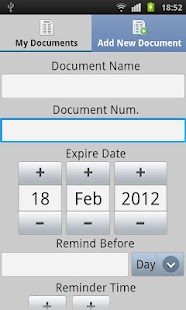 Free Zakerni (Doc. expiry reminder) APK for Android